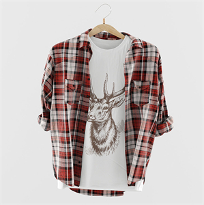 Modern Clothes 3d Model